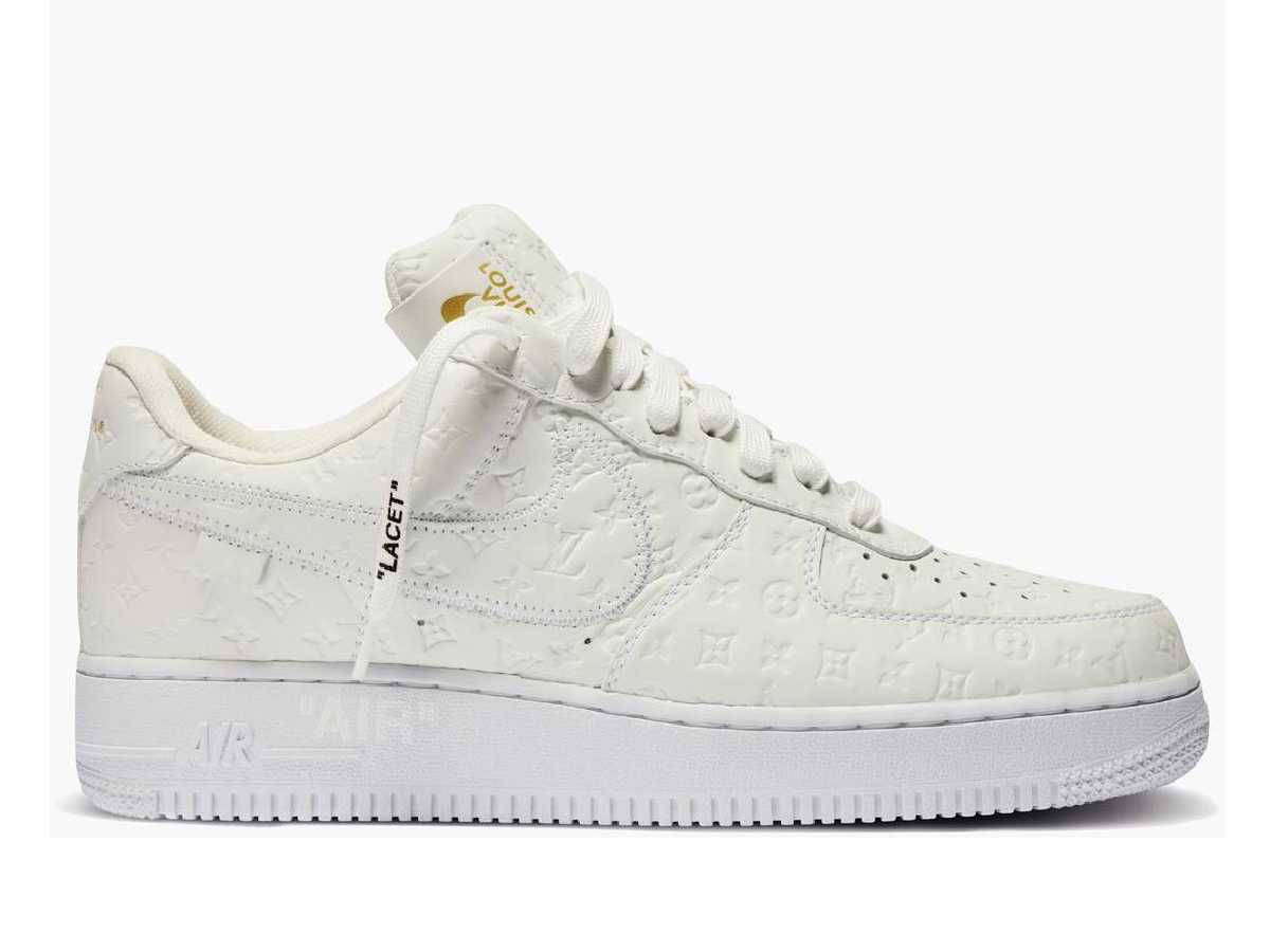 Nike Air Force 1 X Louis Vuitton Low By Virgil Abloh (WHITE)