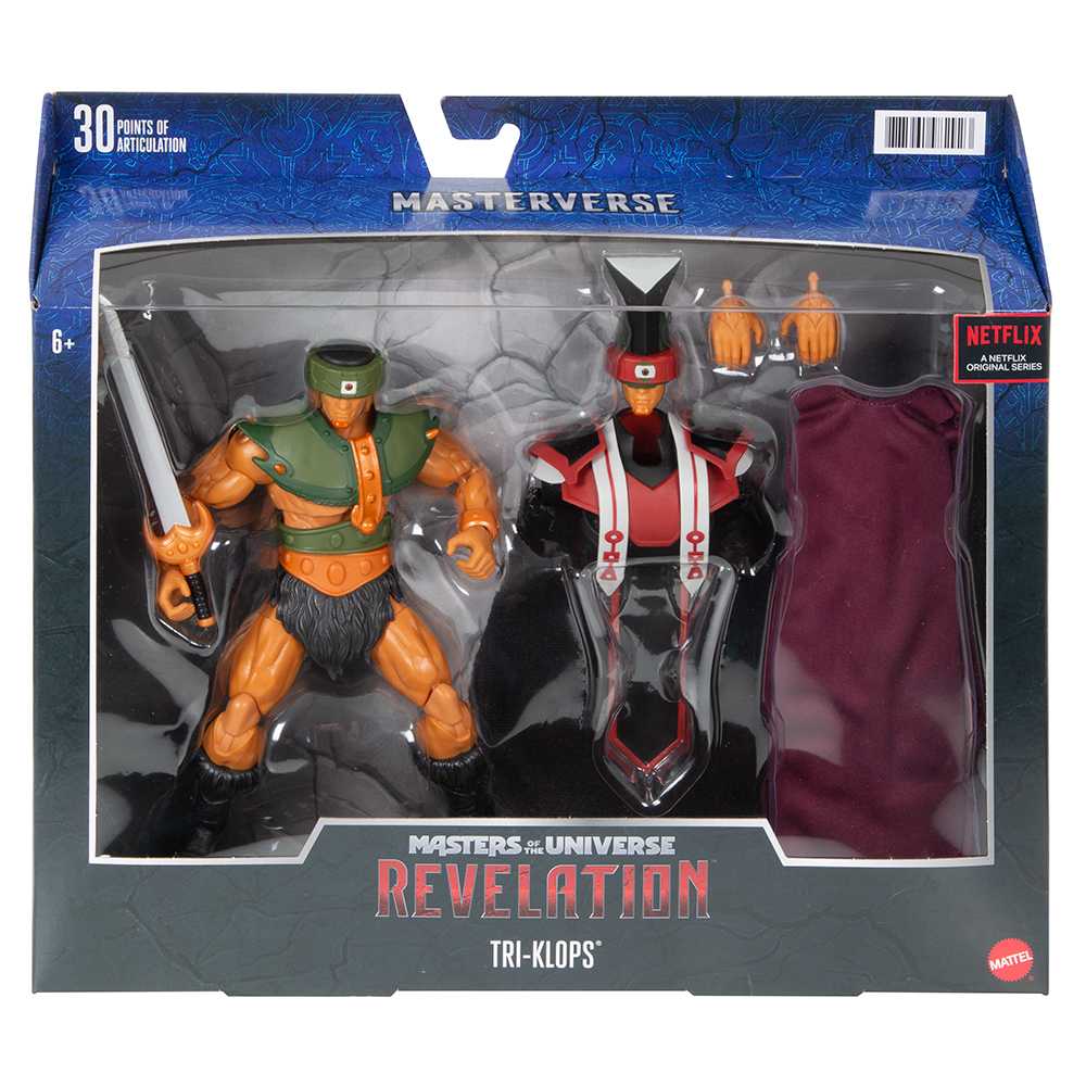 Masters of the Universe Masterverse Revelation Tri-Klops Action Figure (GYY38)