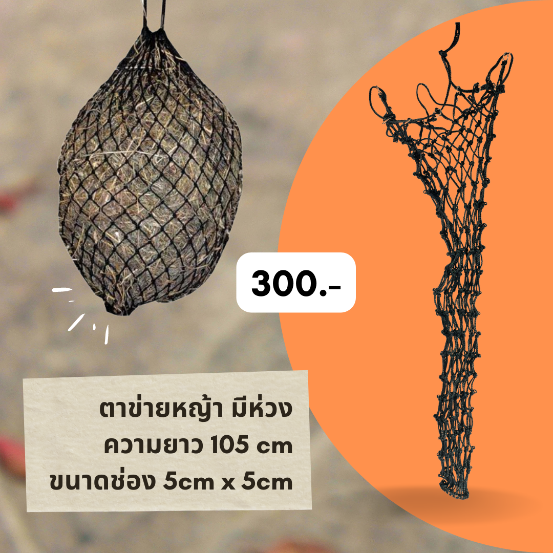 ตาข่ายใส่หญ้าม้า