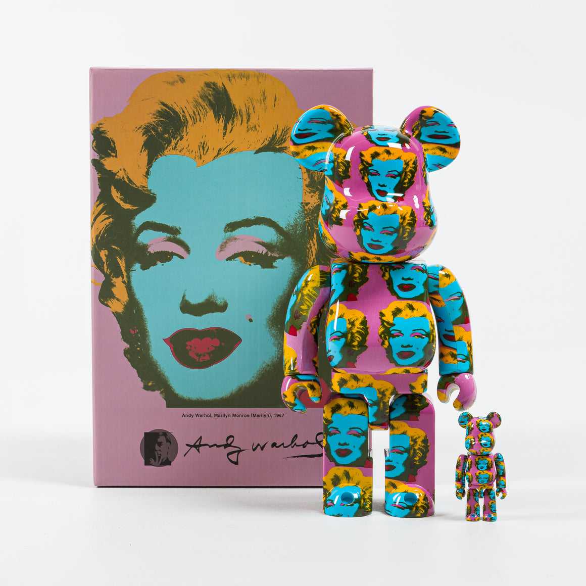 Be@rbrick Andy Marilyn Monroe #2 100%+400%