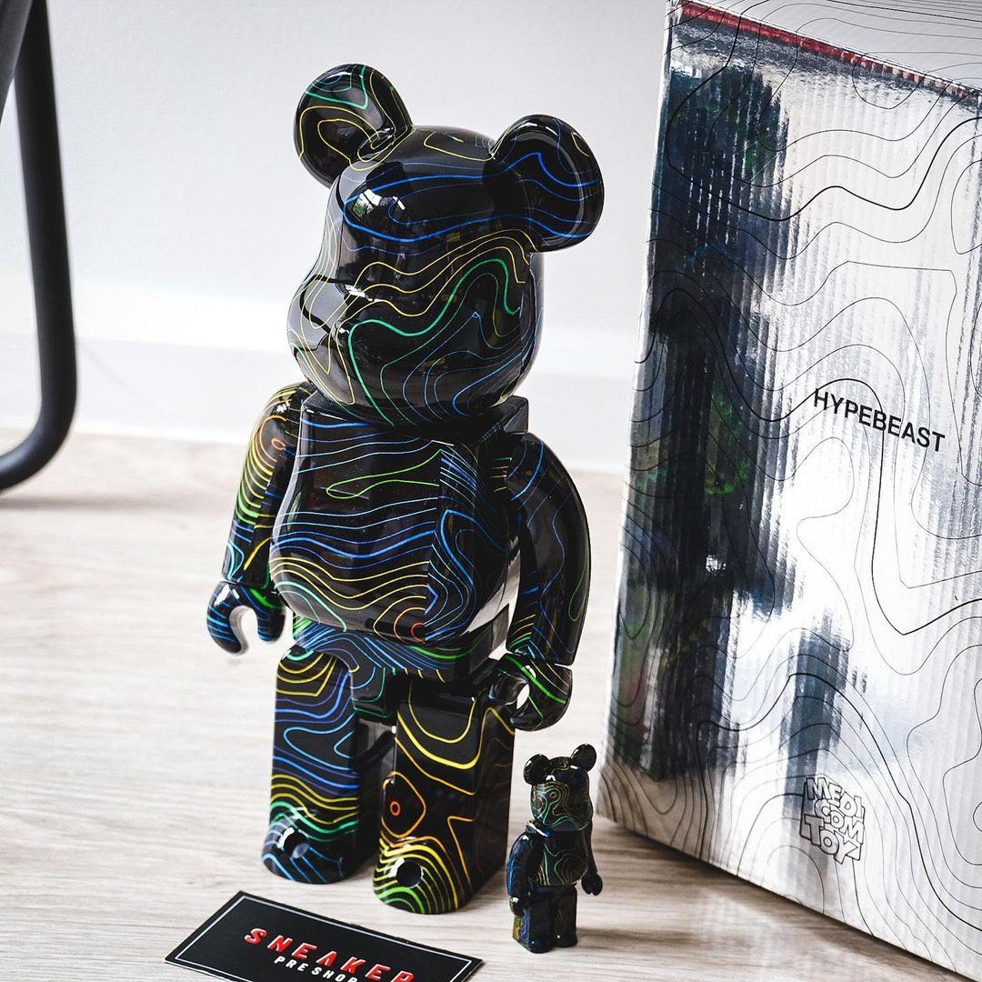 Bearbrick x Hypebeast 100% & 400% 