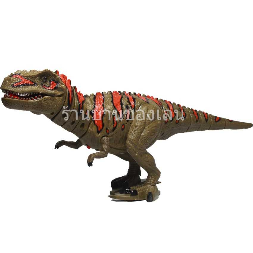 ไดโนเสาร์ T-Rex มีไฟมเสียงเดินปากขยับ พร้อมถ่าน 1061