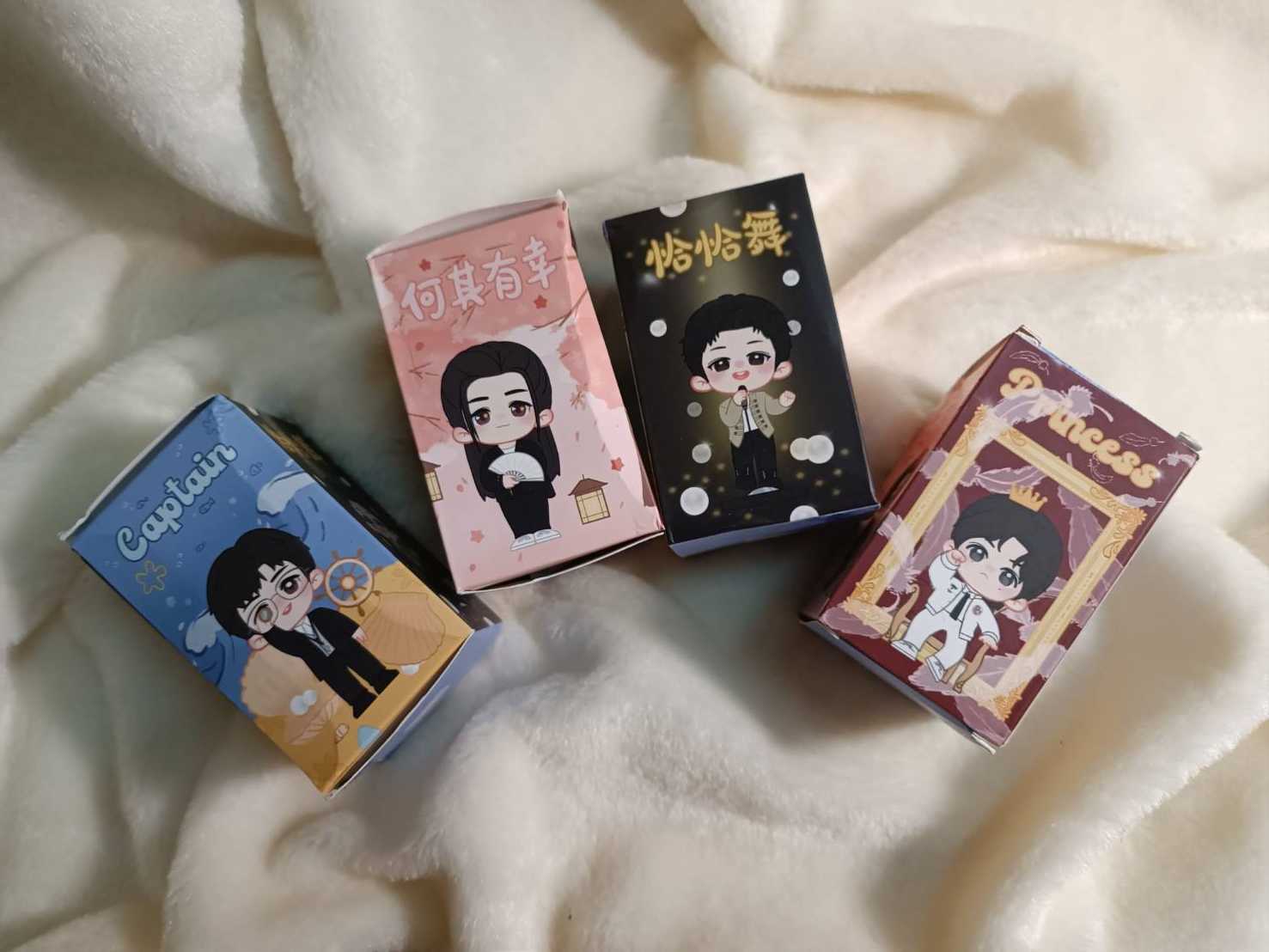 พร้อมส่ง - ฟิกเกอร์จวิ้นฮั่นอ้ายมา 4 คาร์