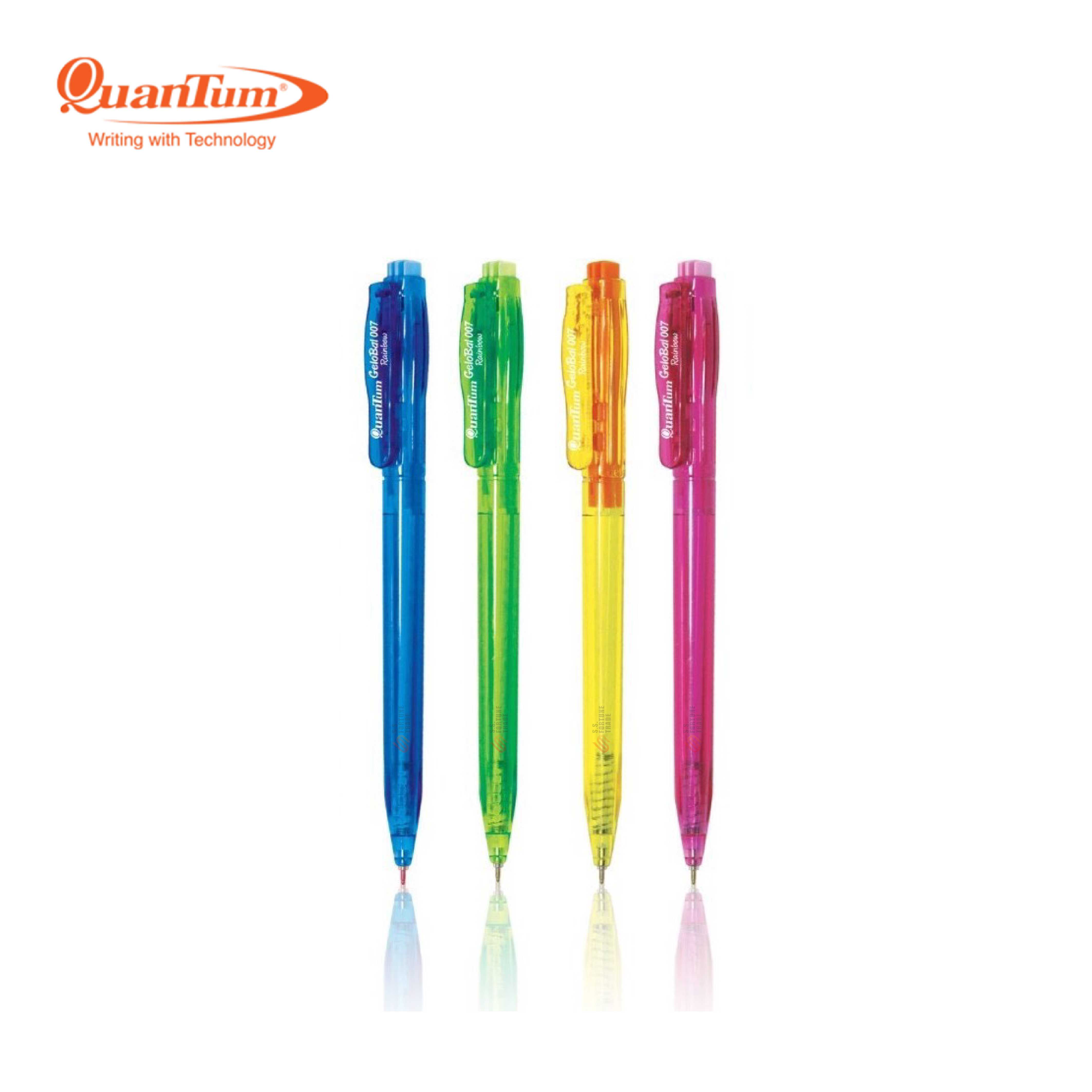 ปากกาลูกลื่น Quantum รุ่น 007 Rainbow 0.7มม.