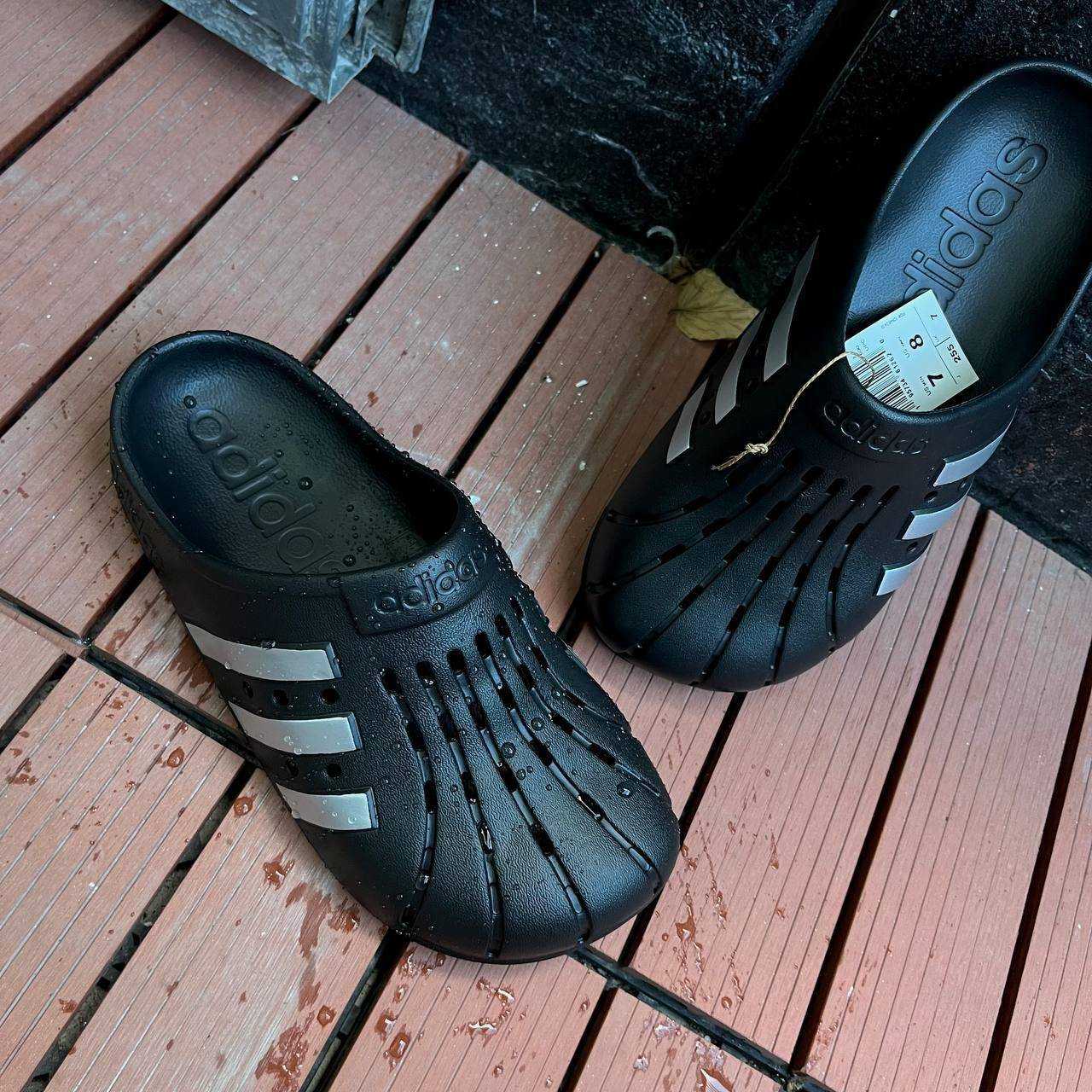 Adilette Clog สีดำ