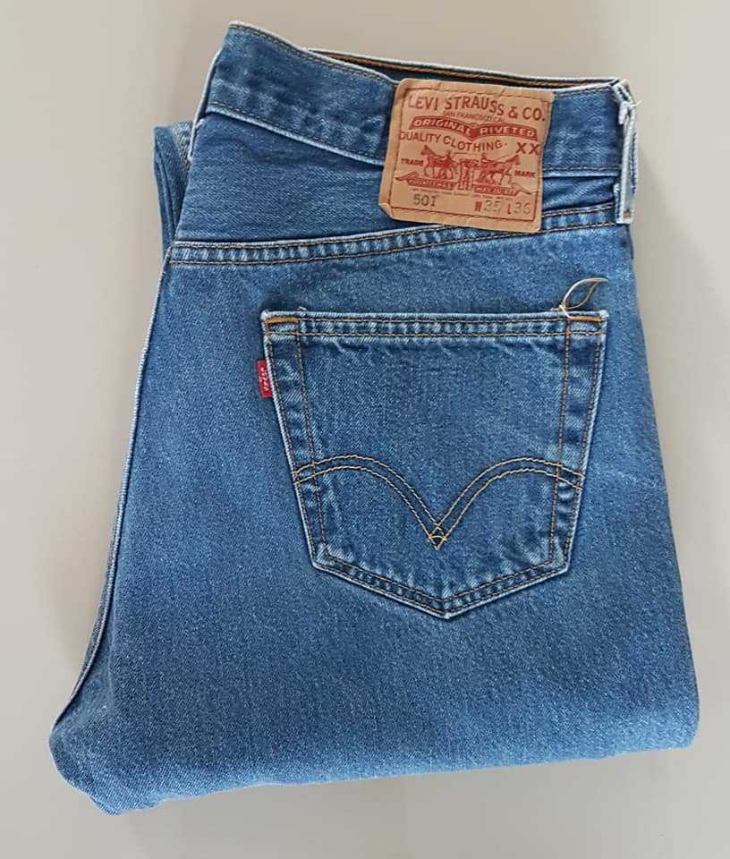 กางเกงยีนส์ Levi's 501-0000 Size W34(I1823)