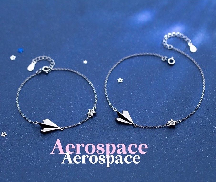 สร้อยข้อมือรุ่น Aerospace-ส่งฟรี(เงินแท้92.5%)