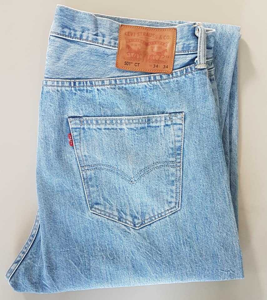 Levi's 501CT White Oak Cone Denim ริมแดง U.S.A  Size W36(I1700)