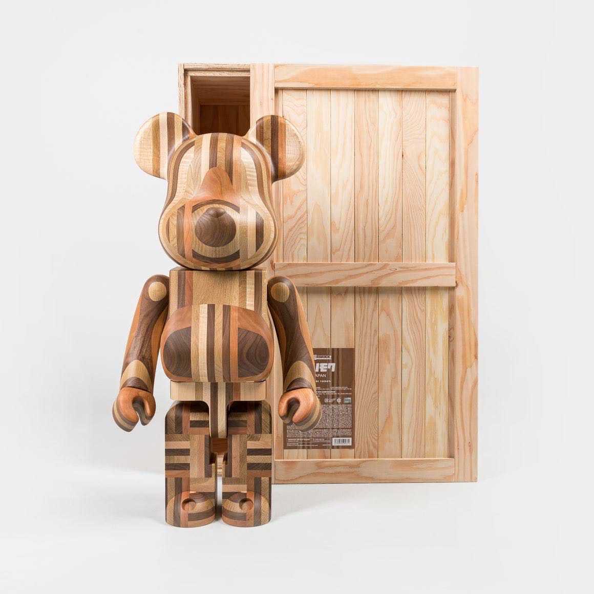 Limited 🌷 be@rbrick หมีไม้ karimoku yosegi 1000%