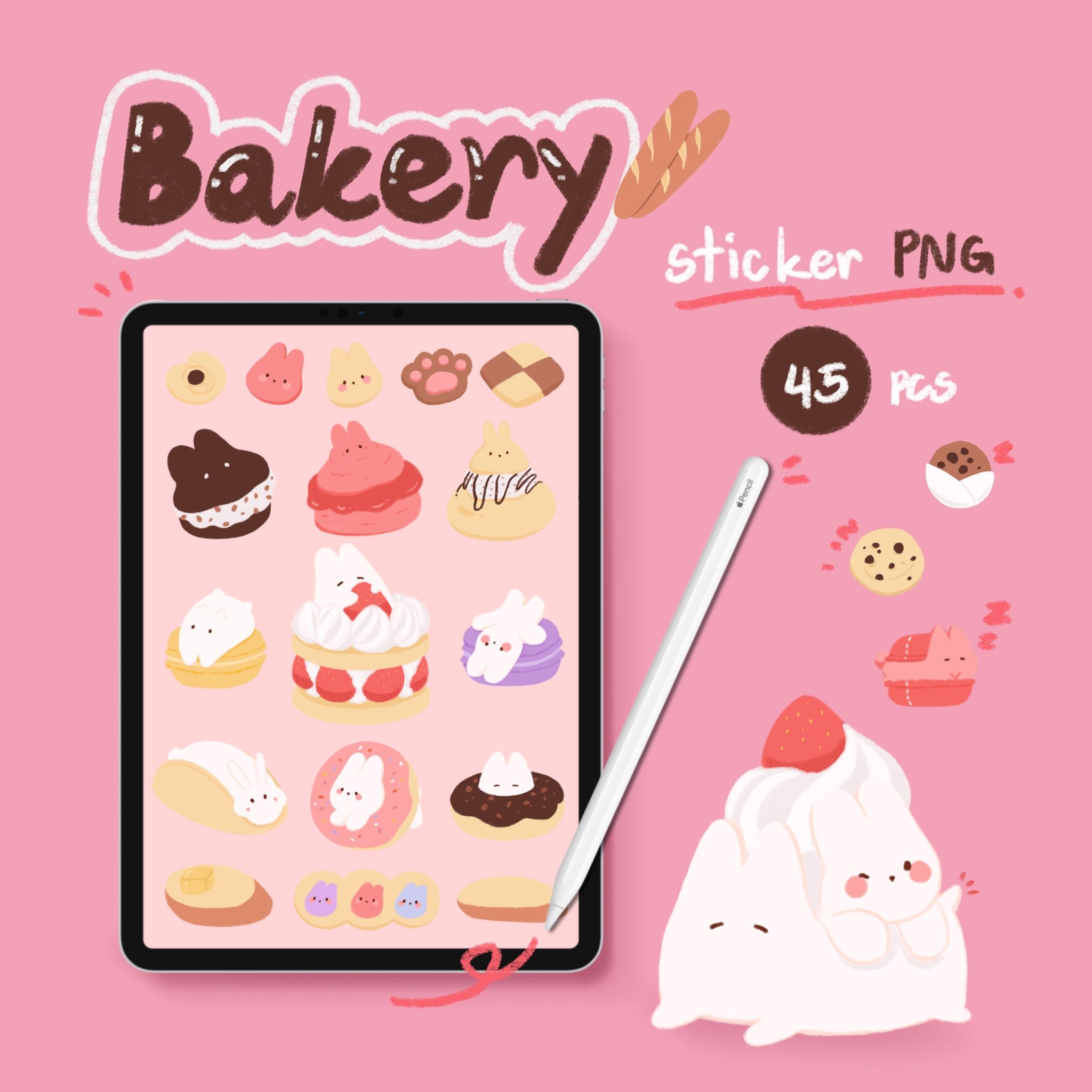 Digital sticker | Bakery 