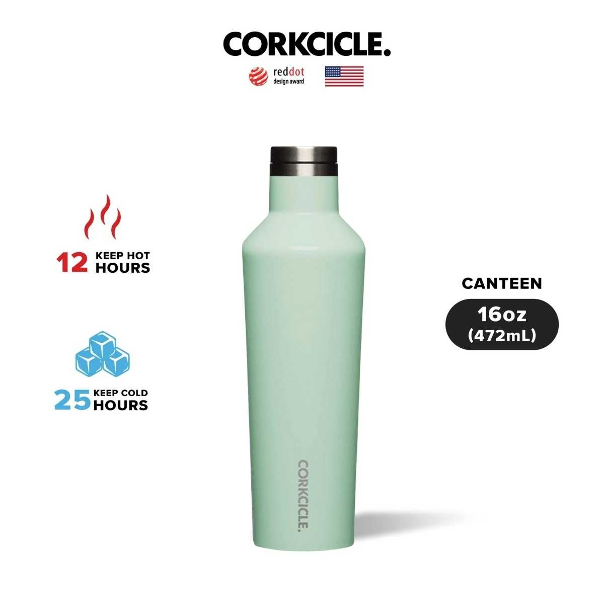 CORKCICLE : CANTEEN - MATCHA 16OZ (475ML)