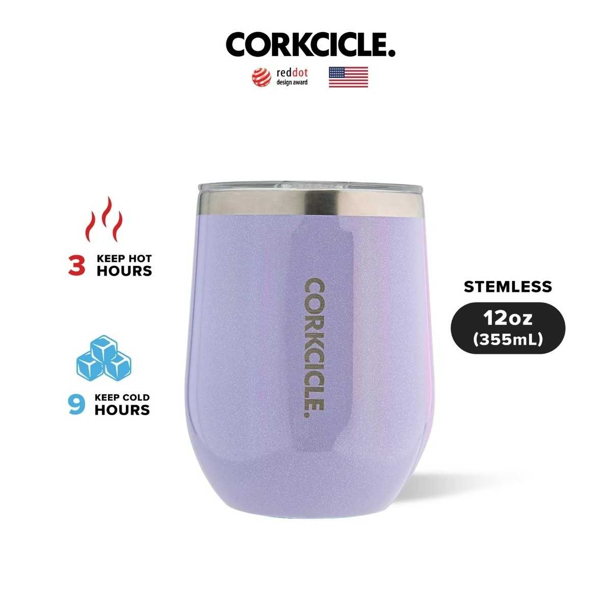 CORKCICLE : STEMLESS - LILAC 12OZ (355ML)