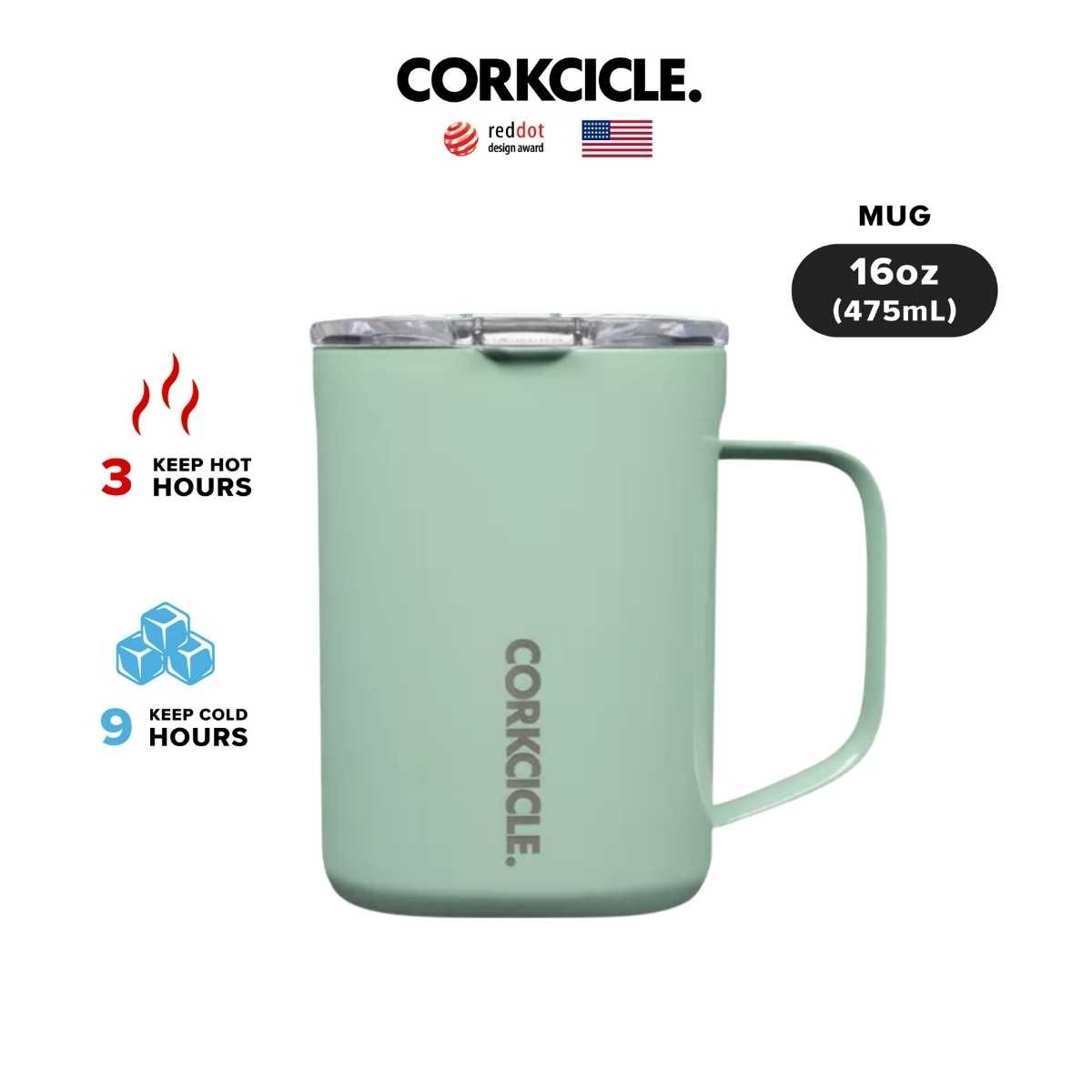 CORKCICLE : MUG - MATCHA 16OZ (475ML)