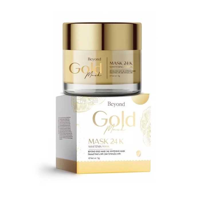 Beyond Gold Mask 24K Whitening Mask 5g. 