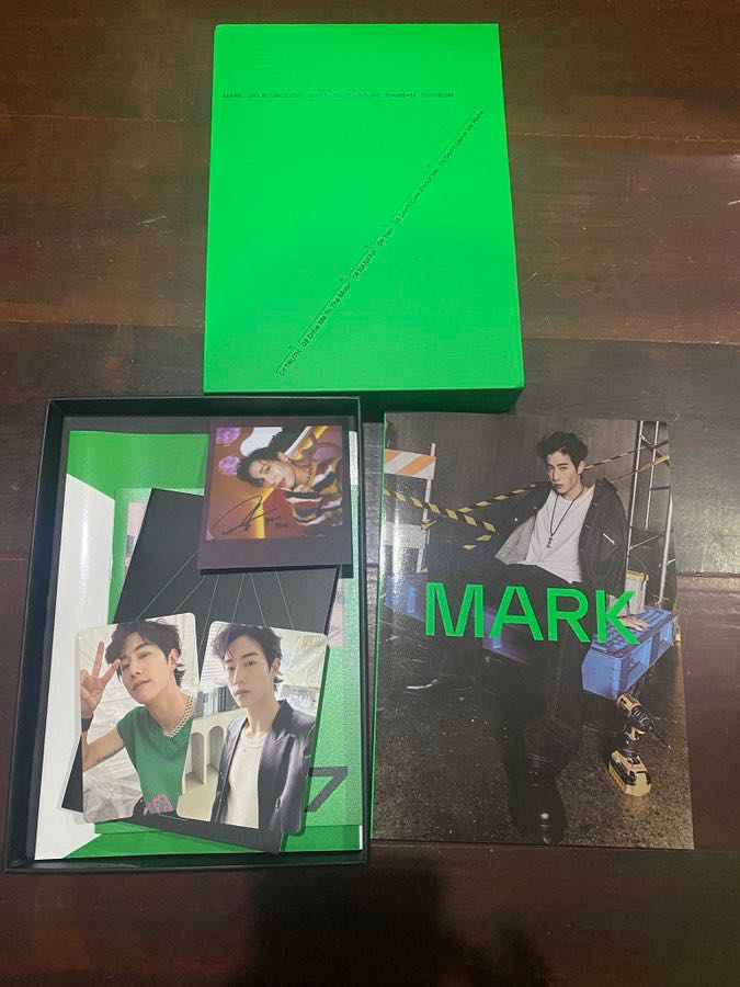 อัลบั้ม GOT7 ปกมาร์ค+การ์ดมาร์ค+โพลารอยด์แบมแบม