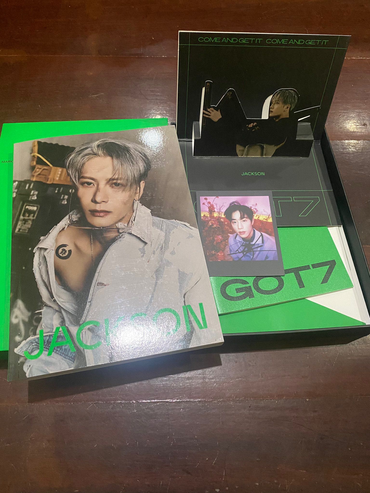 อัลบั้ม GOT7 ปกแจ็คสัน,ปกมาร์ค,ปกยูคยอม (ไม่มีการ์ดอัลบั้ม)