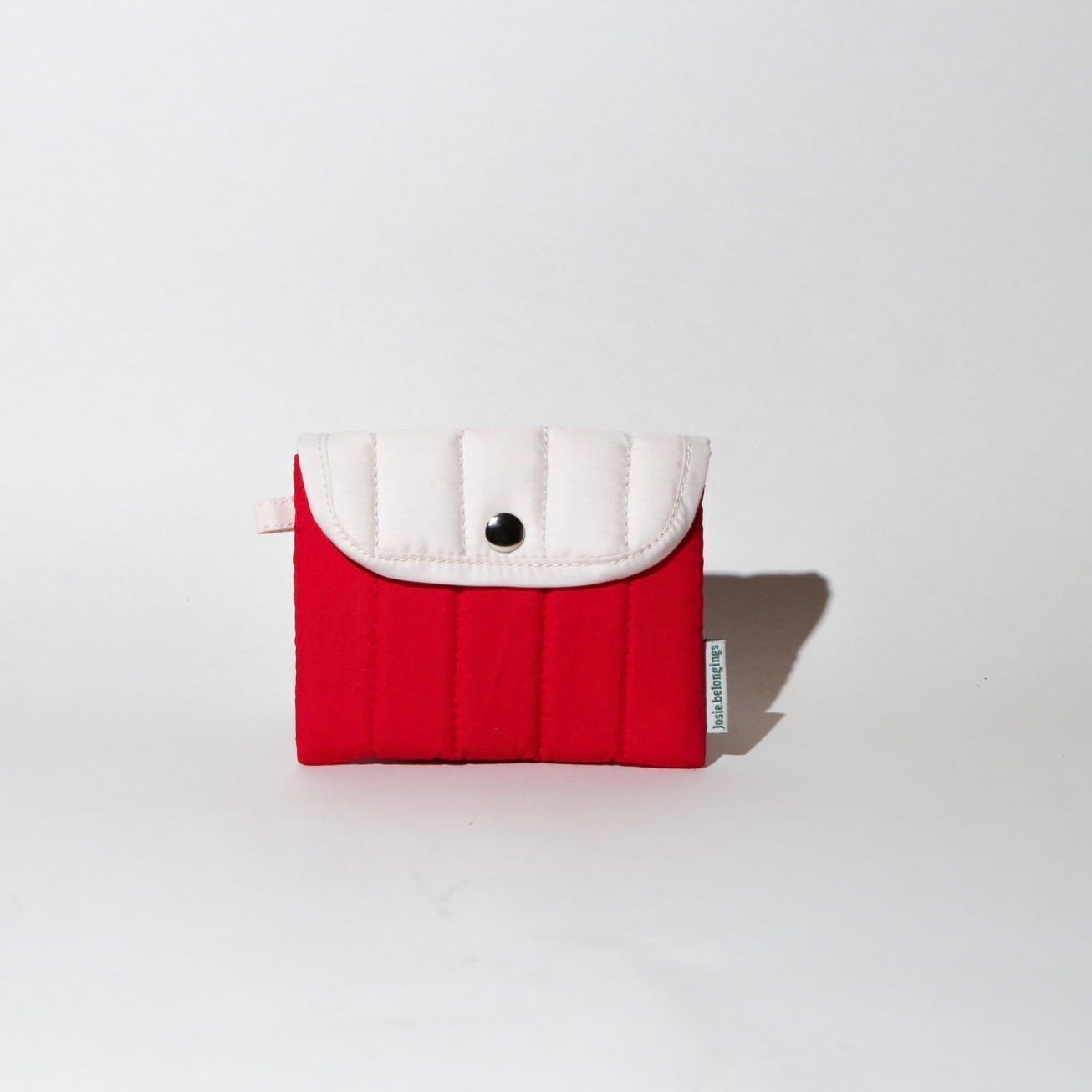 Red-beige wallet