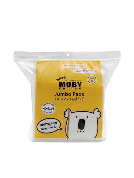 Baby Moby สำลีแผ่นใหญ่พิเศษ รุ่น Water Jet Jumbo Cotton Pads 130 กรัม