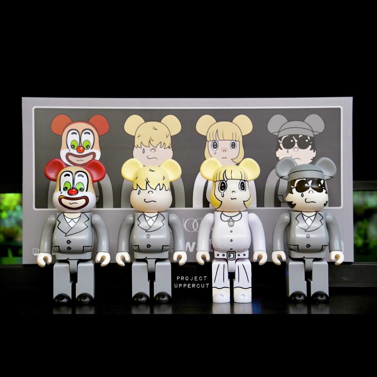 BE@RBRICK 400% (Set of 4) SEKAI NO OWARI × eyewater [New]