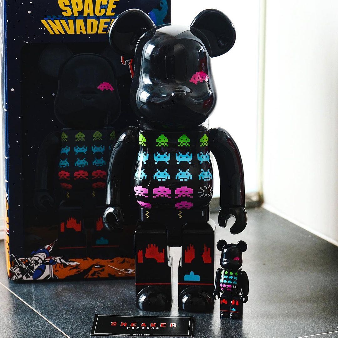 Bearbrick Space Invaders 400% 