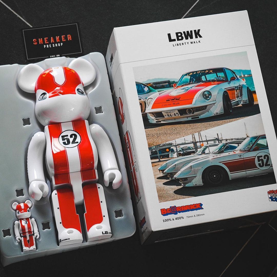 Bearbrick  Liberty Walk Fairlady 240z 100% 400%