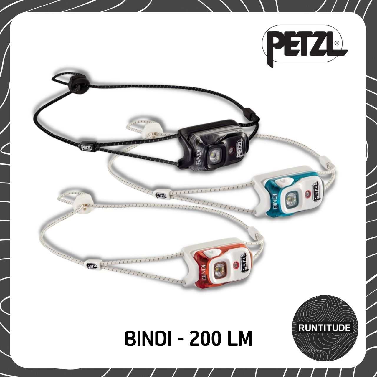 Petzl - BINDI Hadlamp 200