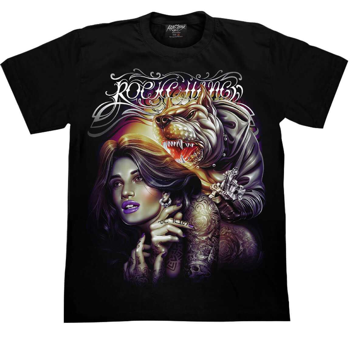 เสื้อยืดสกรีนเรืองแสง 3D118