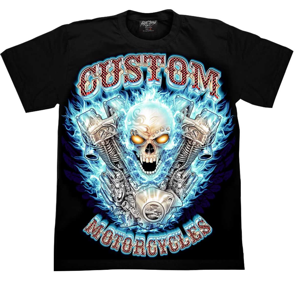 เสื้อยืดสกรีนเรืองแสง 3D155