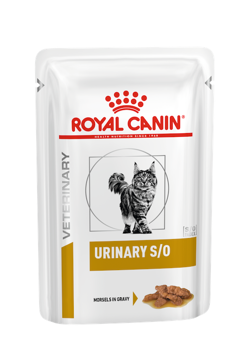 (VET) Royal Canin URINARY S/O POUCH สำหรับแมว โรคนิ่ว ( 85 กรัม )