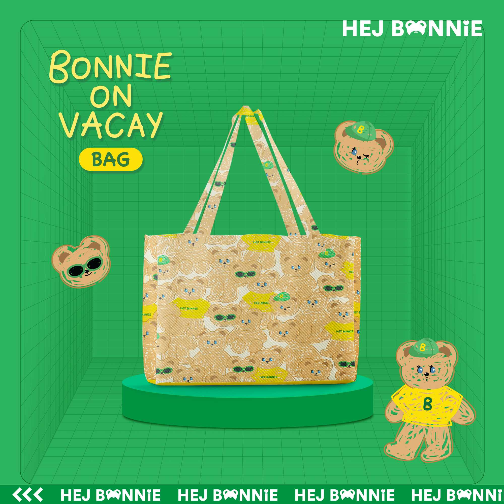 [Sold out] Bonnie's on Vacay Bag