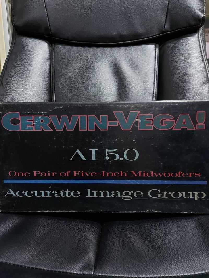ลำโพง5นิ้วCerwin-Vega AI5.0 Mid woofersชั้นนำ คุณภาพเสียงSQหรูใสสะอาดฟังระรื่นหูนำเข้าUSA