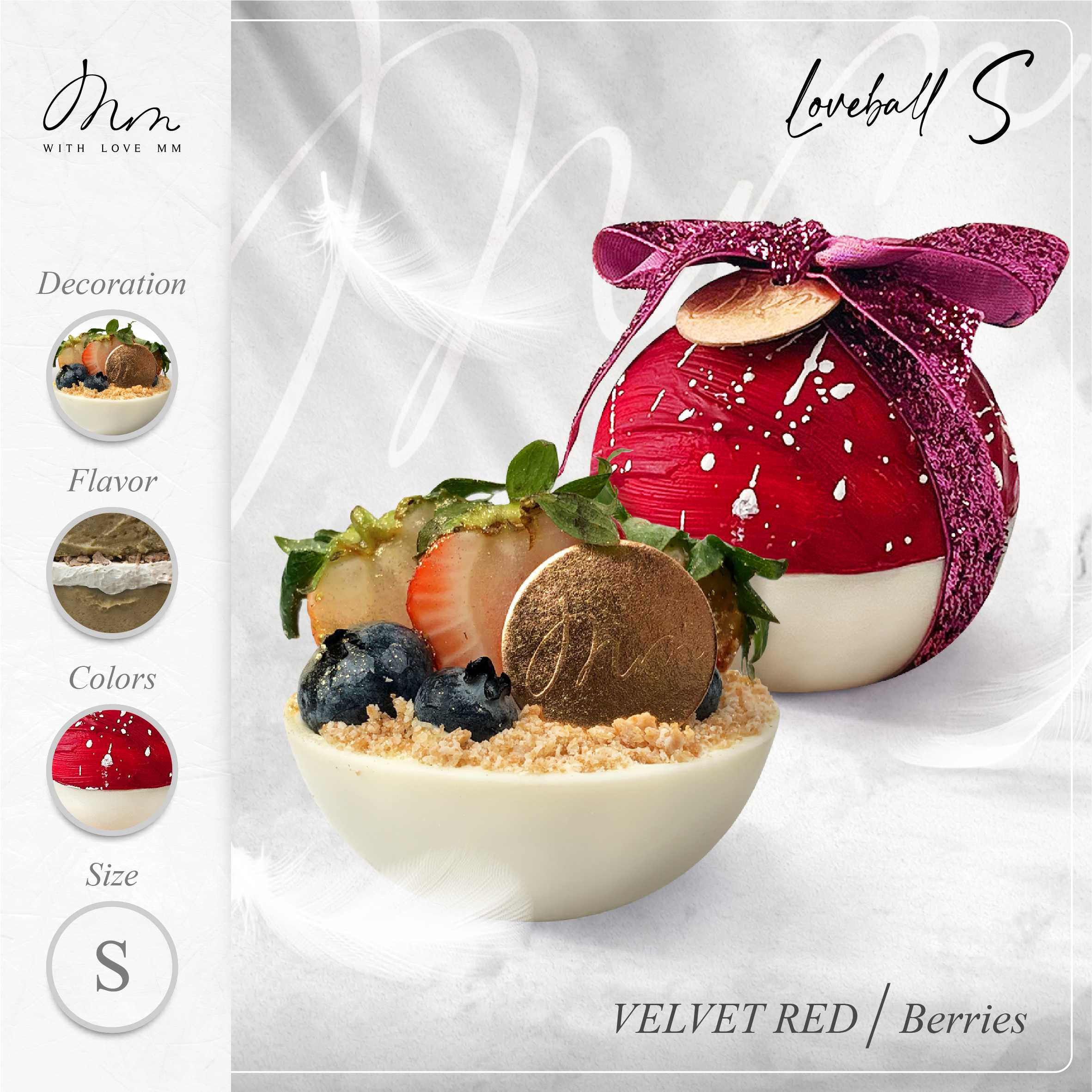 VELVET RED - Loveball S - Berries