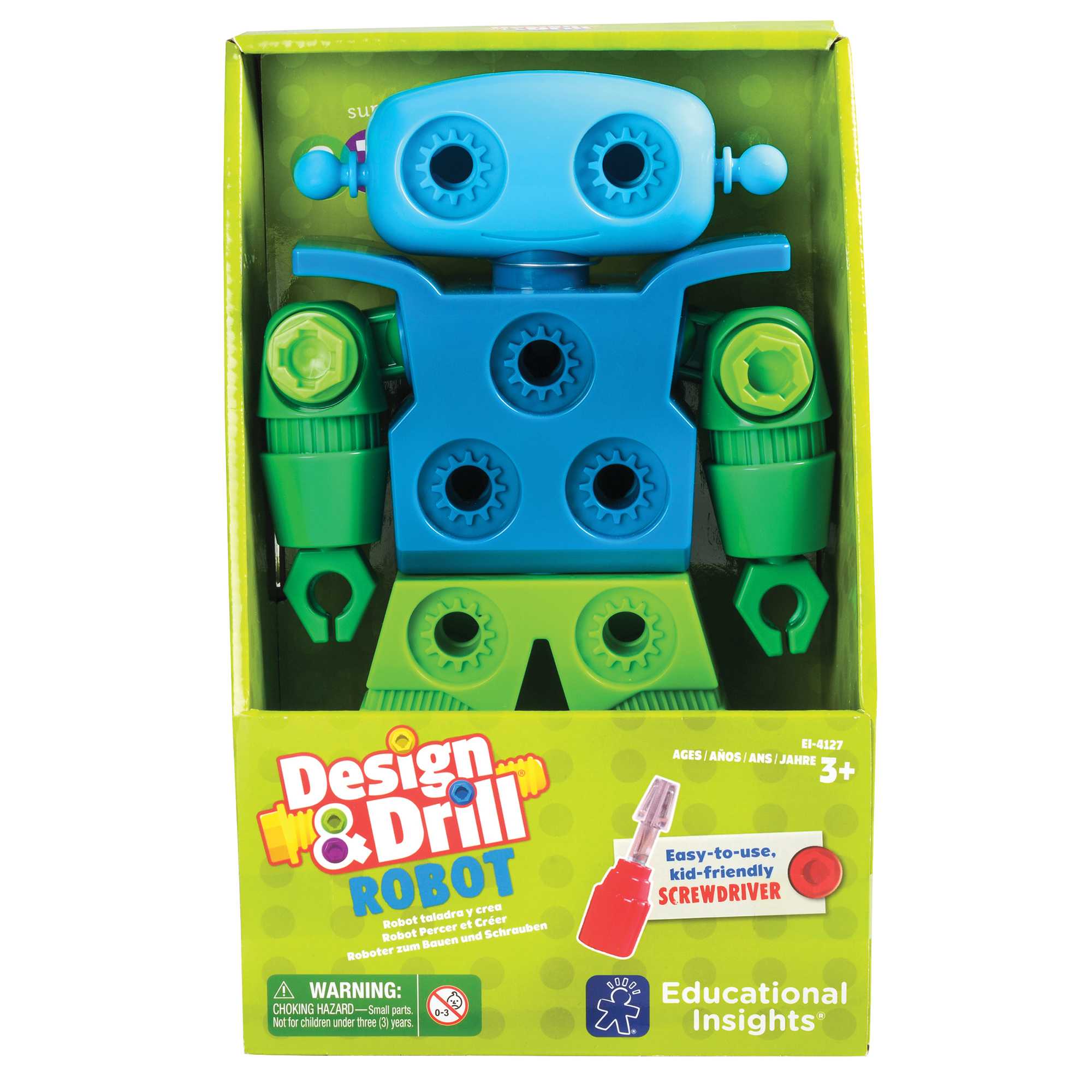 ชุดออกแบบและฝึกสร้างหุ่นยนต์ (Design Drill : Robot) [Educational Insights]