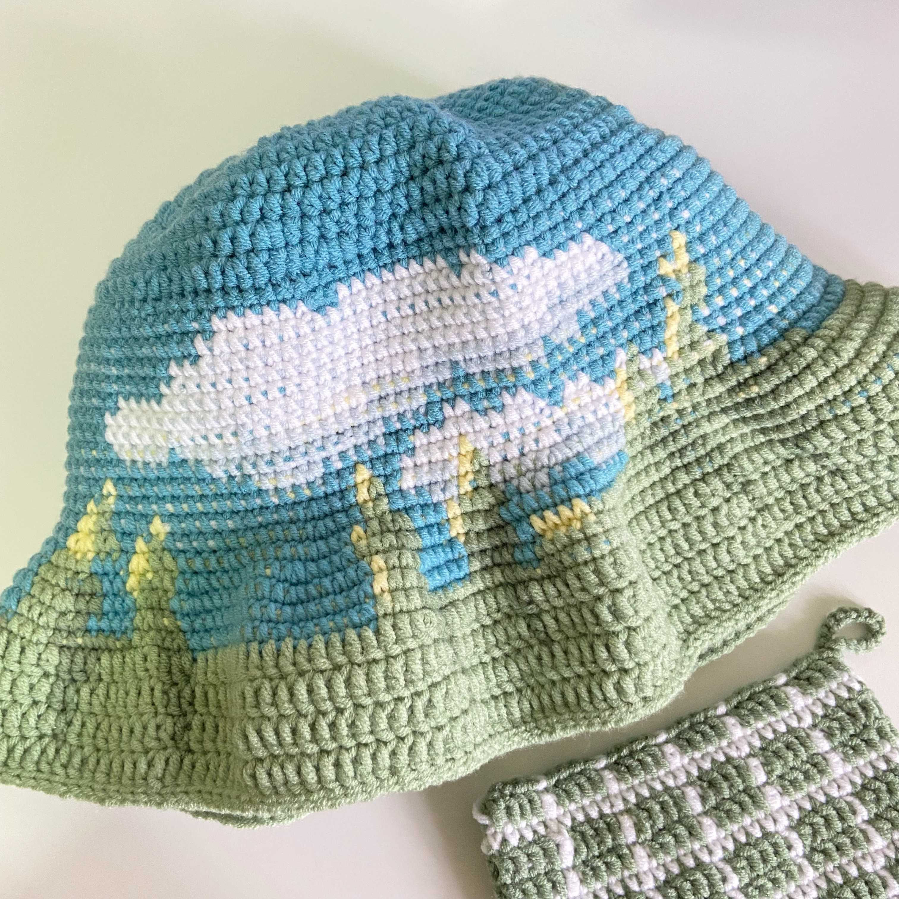 CLOUD CLOUD CROCHET HAT [pre-order]