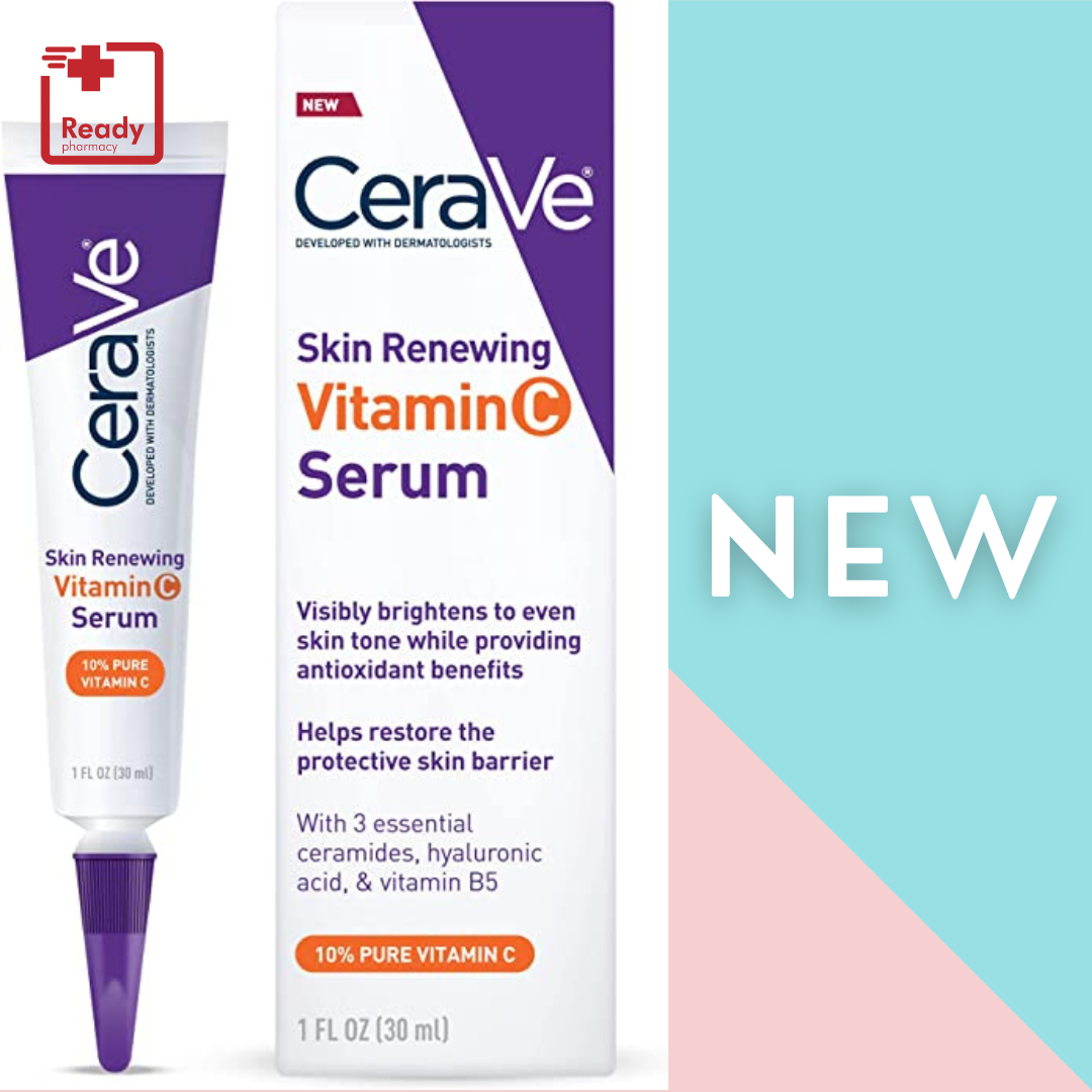 CeraVe Skin Renewing VITAMIN C Serum 30 ml ส่งฟรี!!!