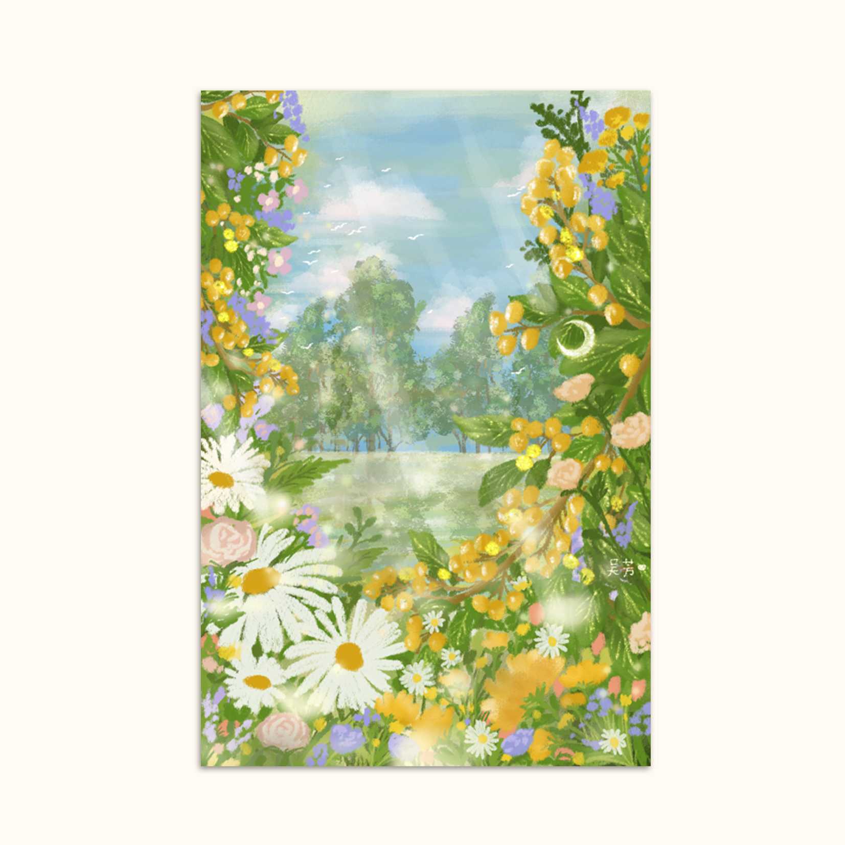 Art print Postcard [Summer vibes]