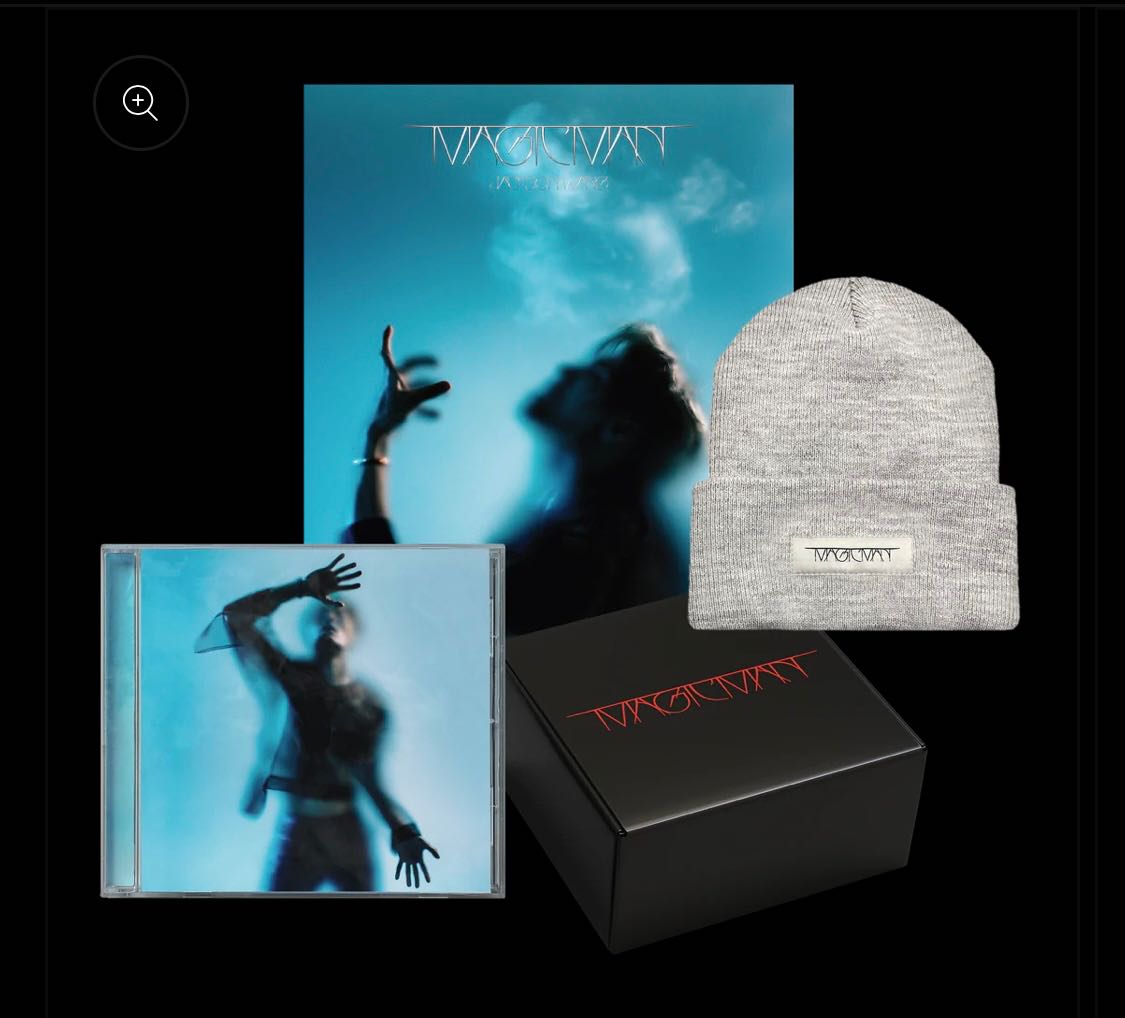 (Pre-Order)MAGIC MAN CD + MM BEANIE (GRAY,BLACK,RED) + POSTER BOX SET