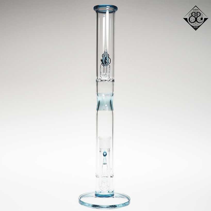 18inches Atomic Stardust Straight Bong Inline Perc