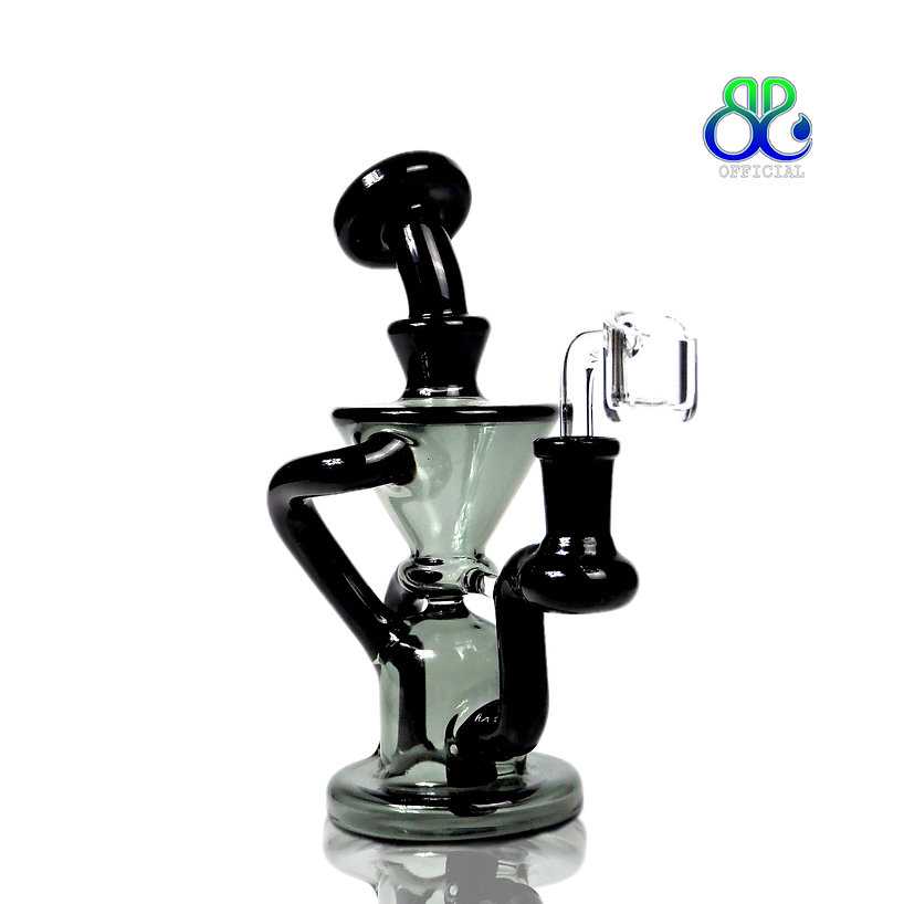 Black Transparent Recycler Rig