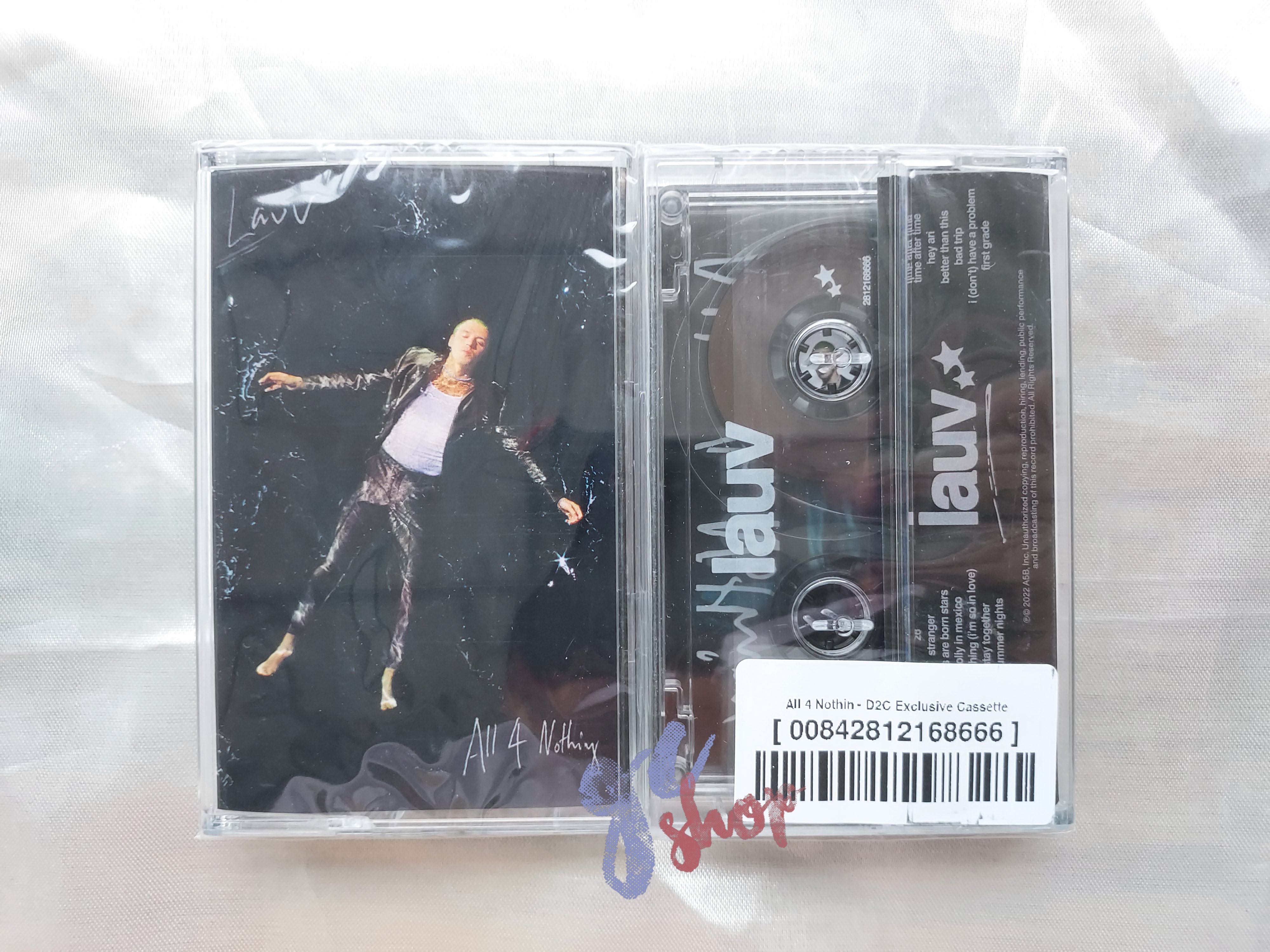 [พร้อมส่ง] Lauv - All 4 Nothing Cassette คาสเซ็ทเทป สินค้า official ของแท้
