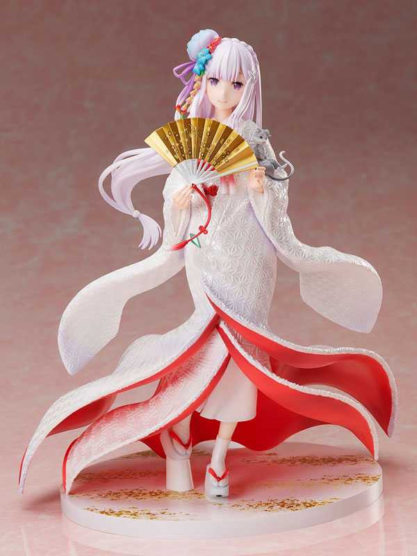 Emilia -Shiromuku- 1/7 Scale Figure