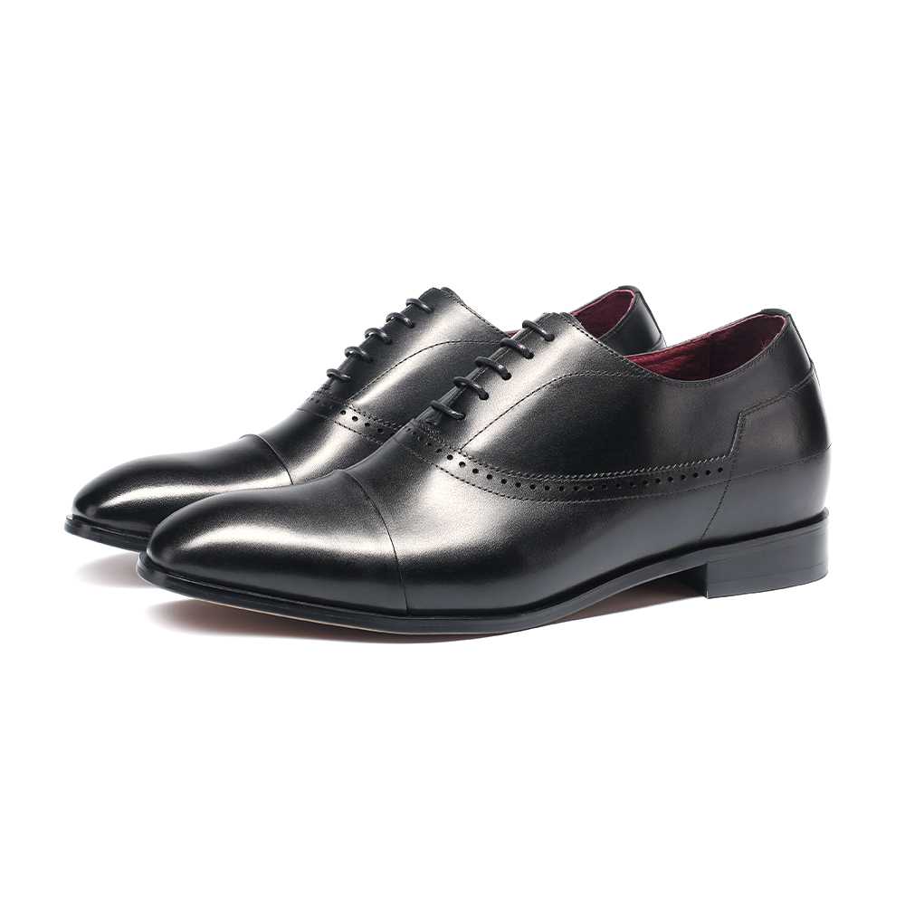 NEW! Classic Captoe Oxford - Caviar Black