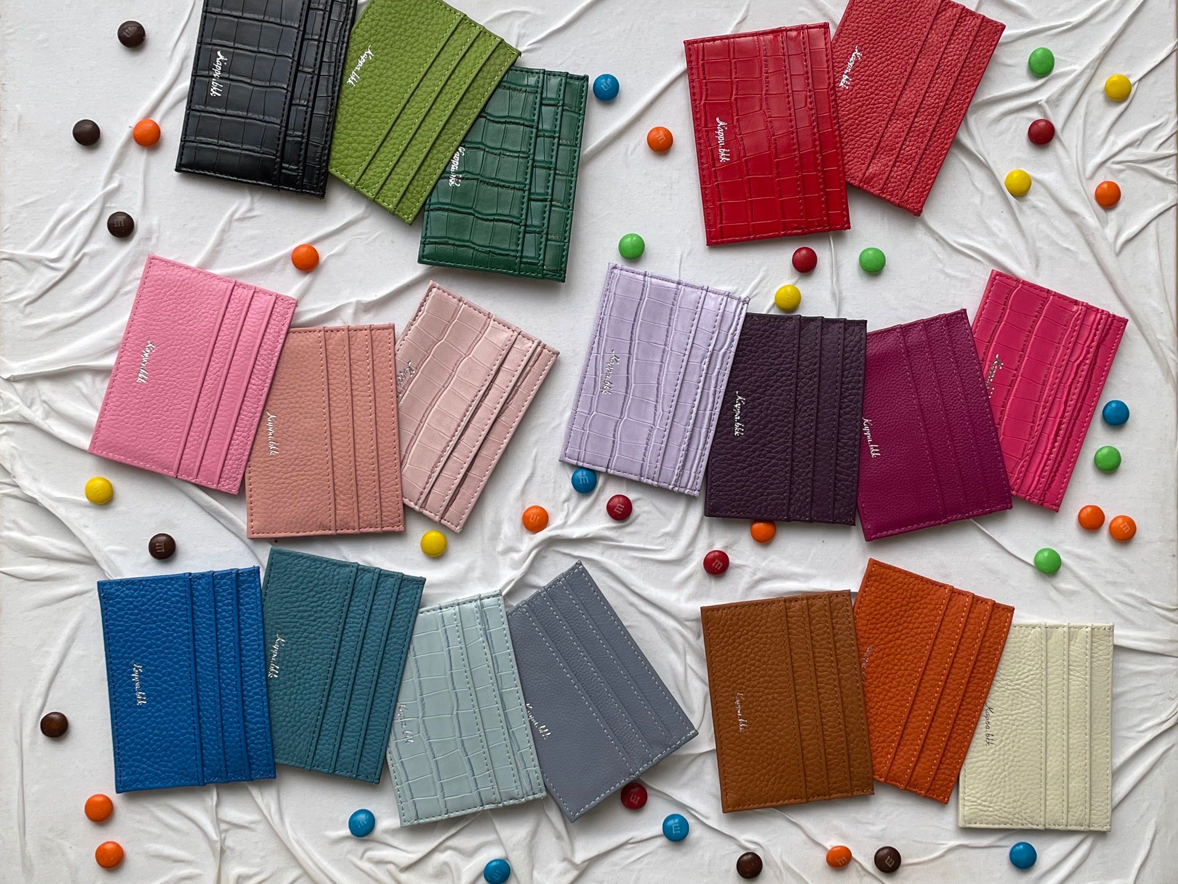 KAPPABKK Candy Cardholder กระเป๋าใส่บัตรหนัง PU หลากสี 🍬