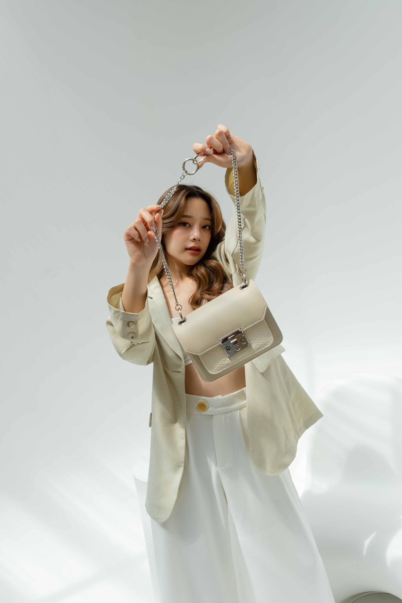 PATH T CHA - KLOTH PYTHON IN CREAM (📍 พรีออเดอร์ส่งสิ้นเดือน )
