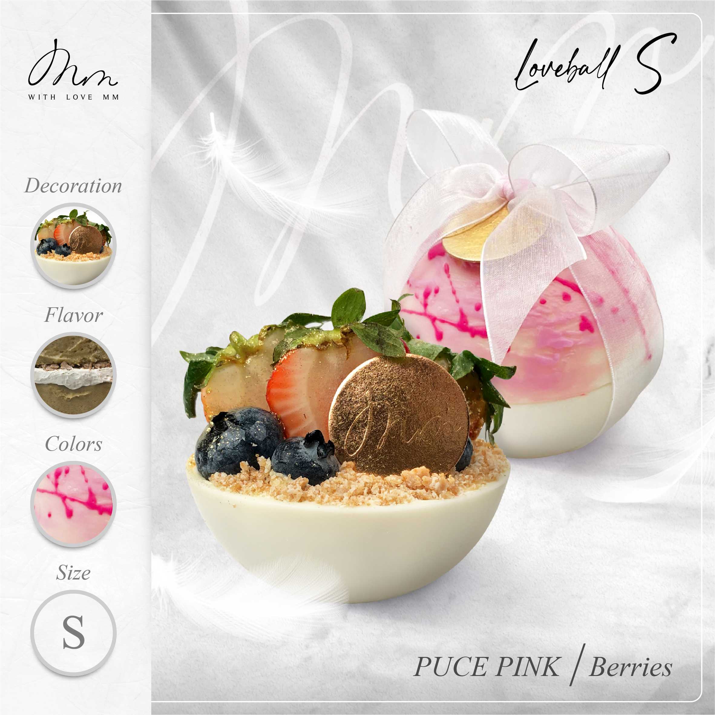 PUCE PINK - Loveball S - Berries