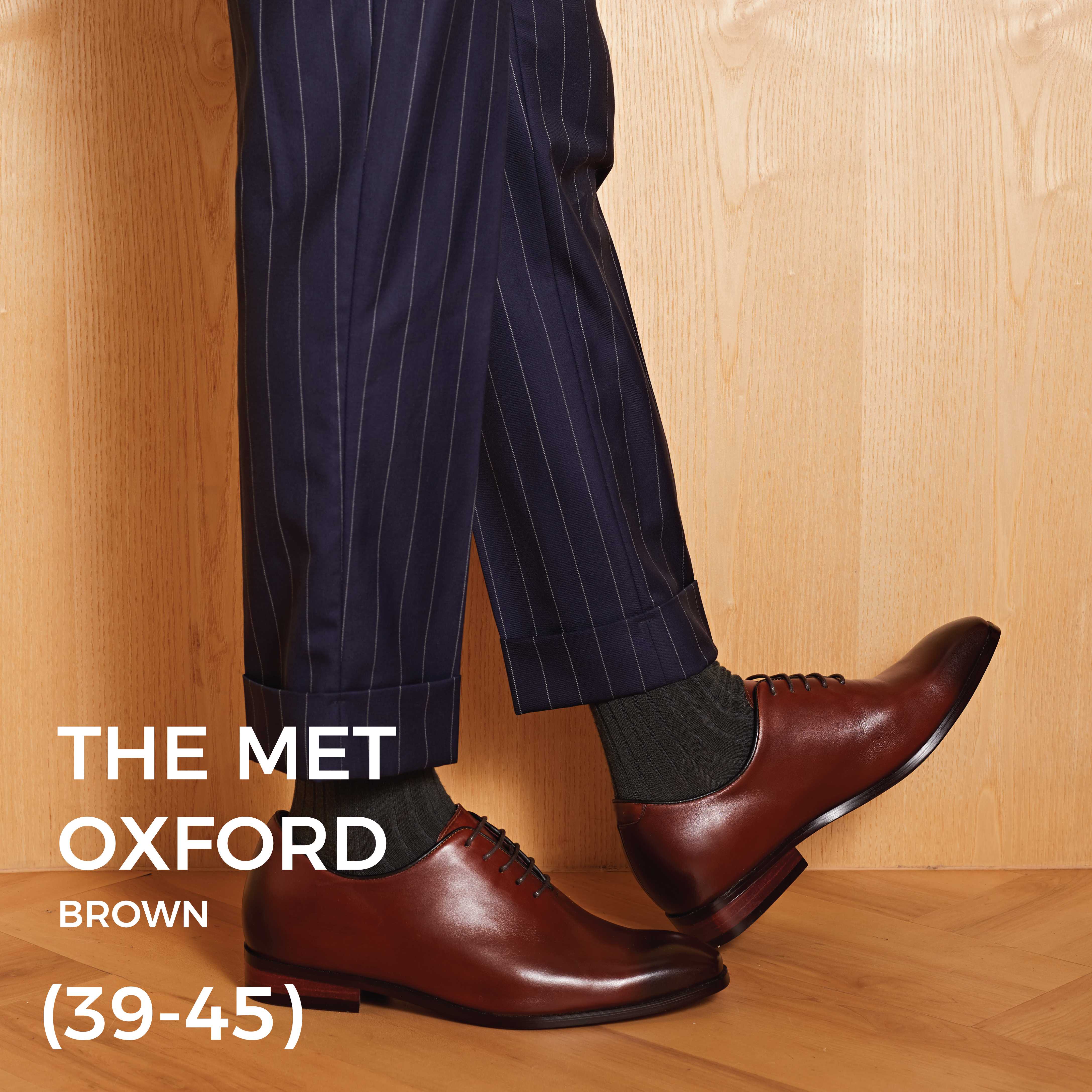 NEW! The Met Oxford (Brown) Sizes 39-45