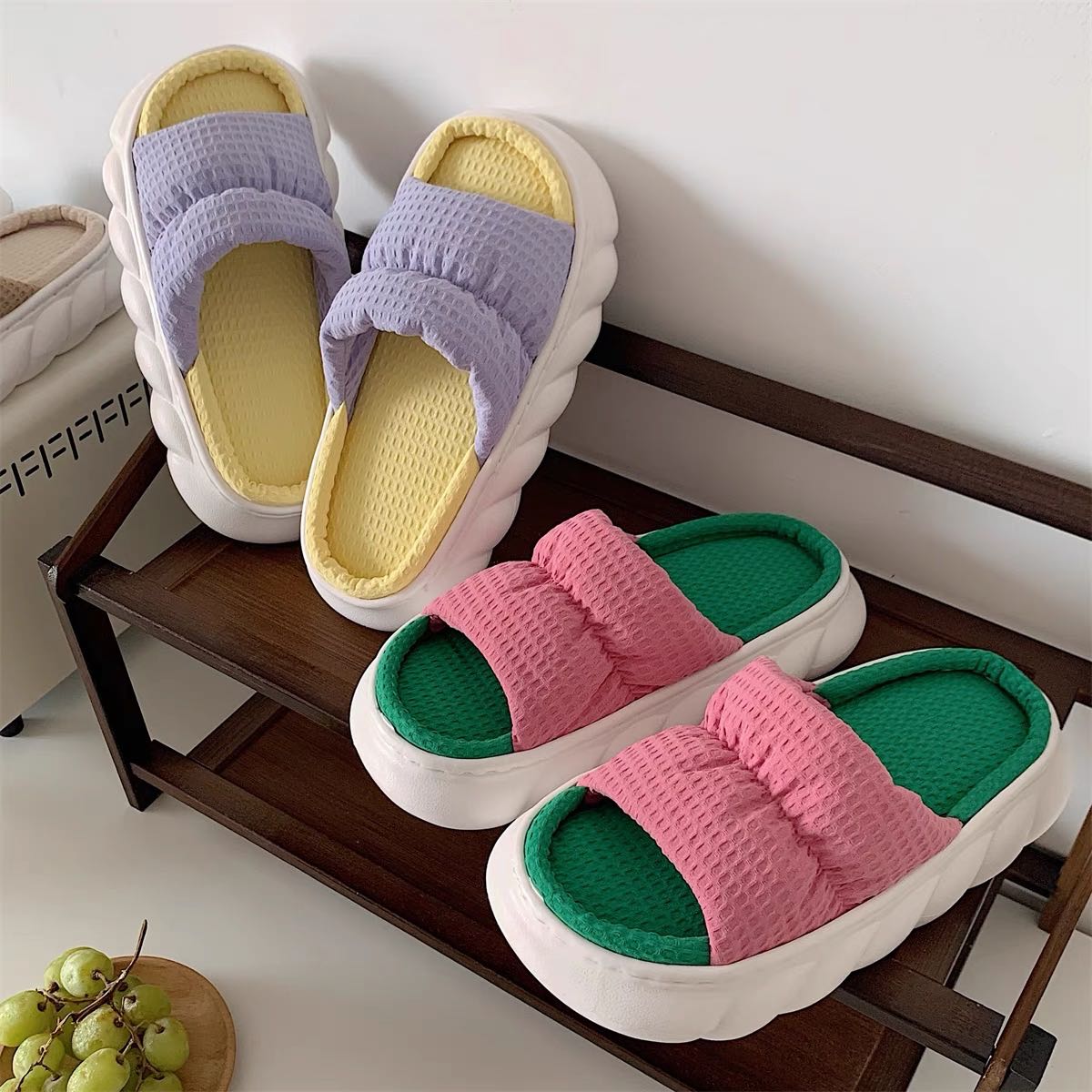 (PREORDER) - รองเท้าสี Two tone (ส่งฟรี)