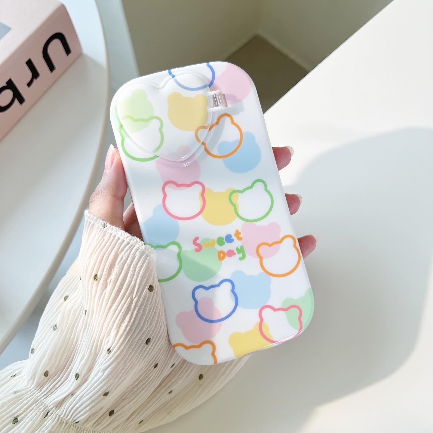 สอบถามก่อนกดสั่ง เคสหมี เคสไอโฟน เคสiPhone เคสกระจก เคสสีพาสเทล เคสผิวเงา