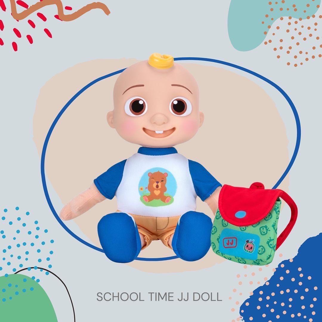 Cocomelon JJ DOLL Musical School Time 🏢🏬🏣📒📚🗓📝
