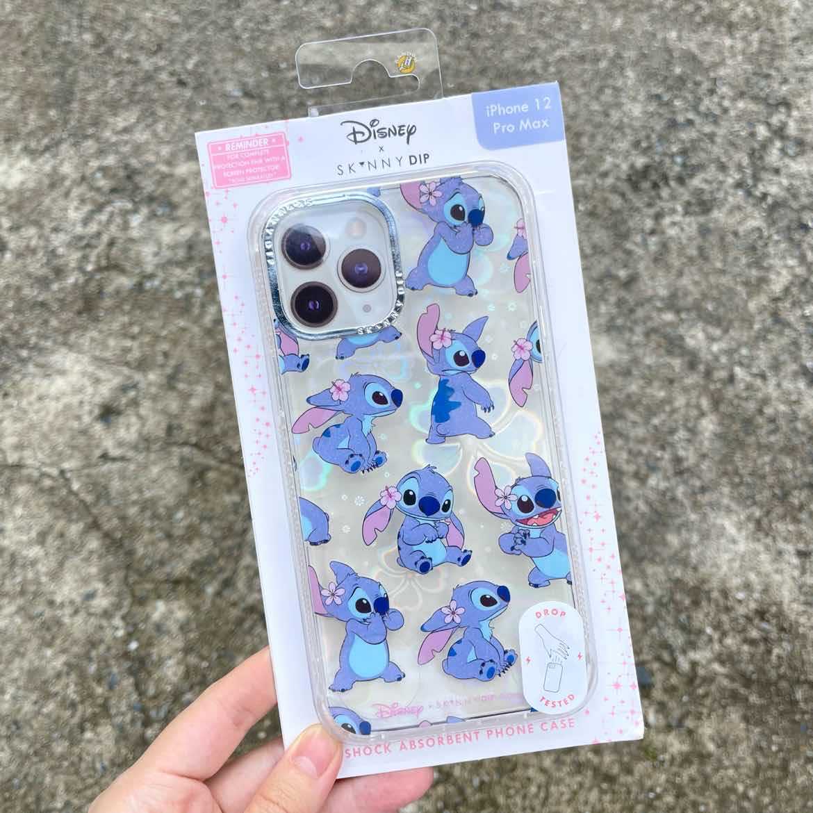พร้อมส่ง 12 Pro max Skinnydip Stitch case